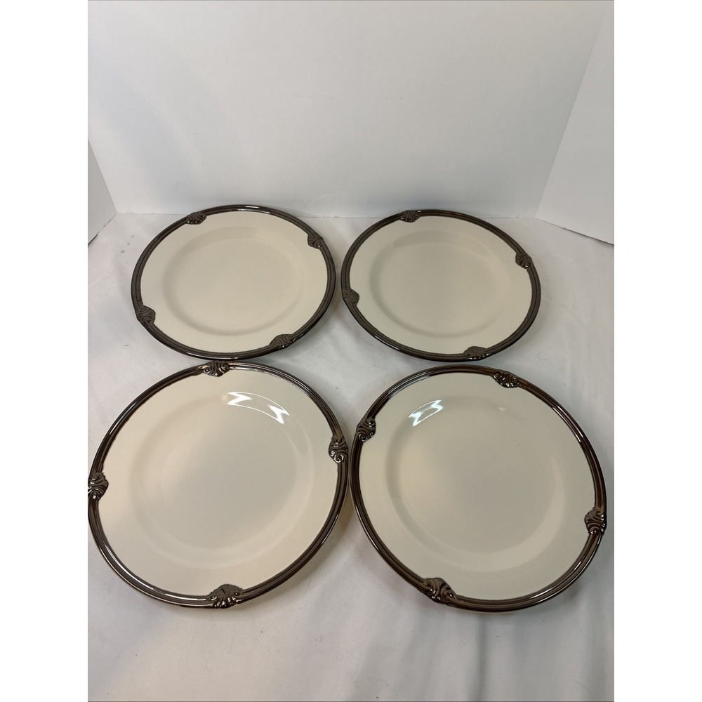 Certified International Karidesign EMBASSY IVORY - Set of 4  9 3/8"Dinner Plates